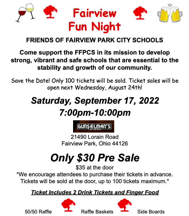 Campaign cover image for Fairview Fun Night @ Gunselman's Tavern