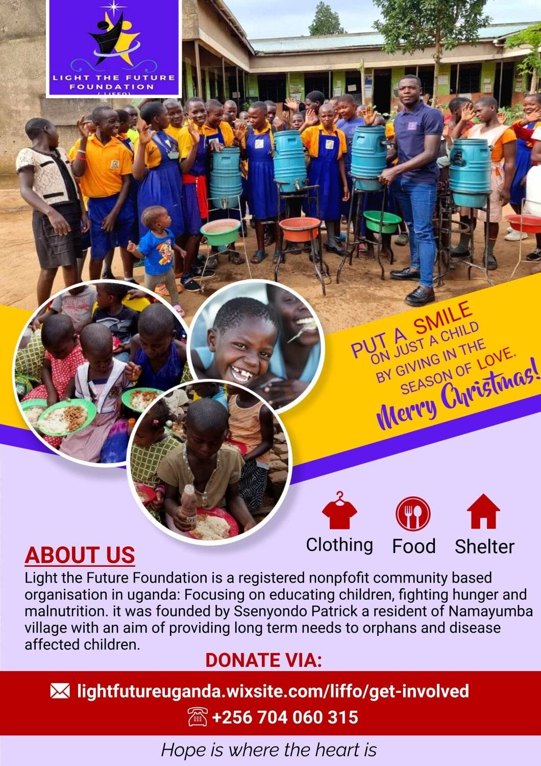 Campaign cover image for Christmas Gifts for the Children of Namayumba