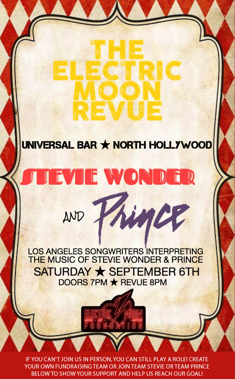 Campaign cover image for The Electric Moon Revue - Stevie Wonder & Prince!!