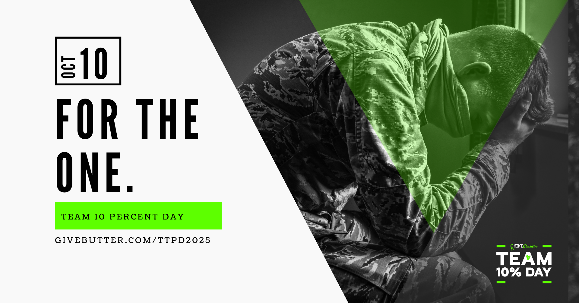 Campaign cover image for Team 10 Percent Day 2025