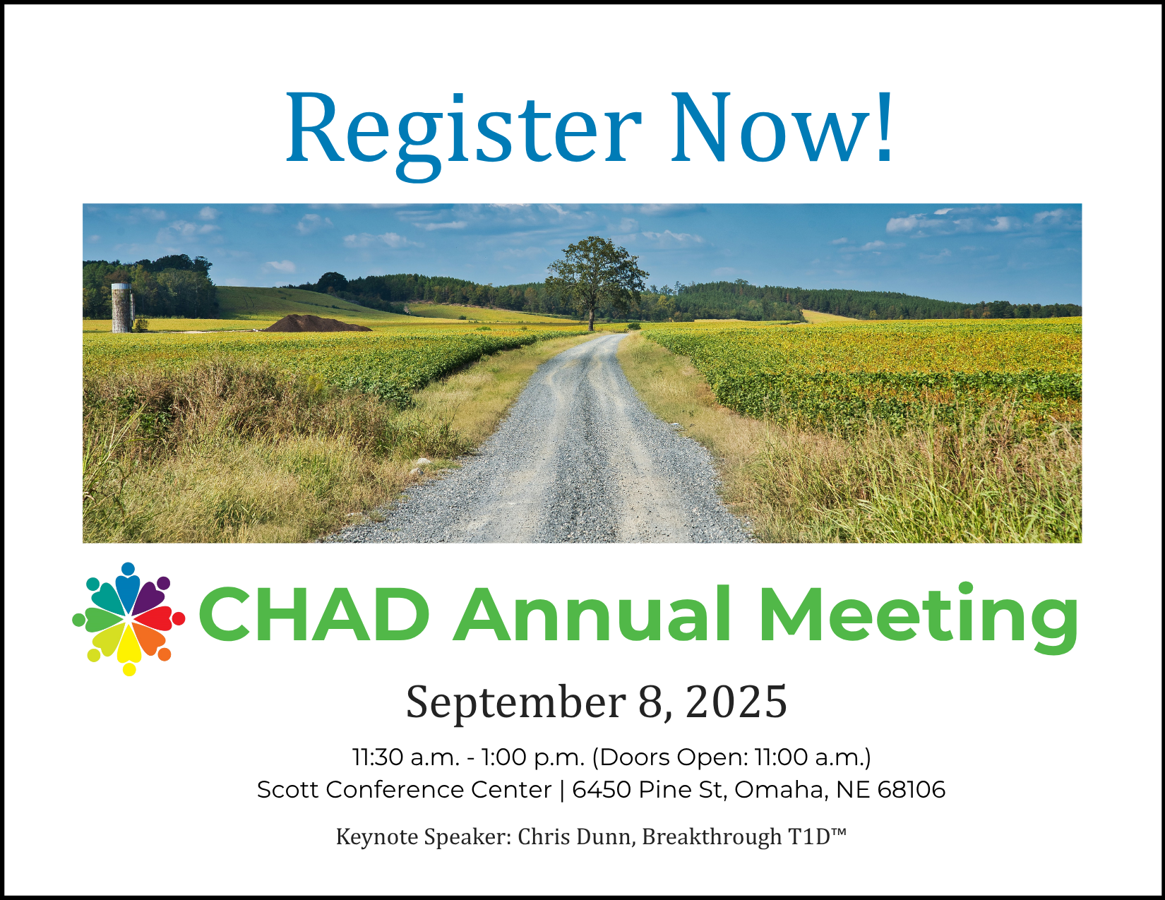 Campaign cover image for 2025 CHAD Annual Meeting