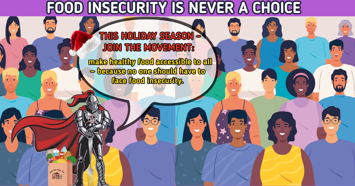 Campaign cover image for This Holiday Season: Be A Nutrition Knight Hero