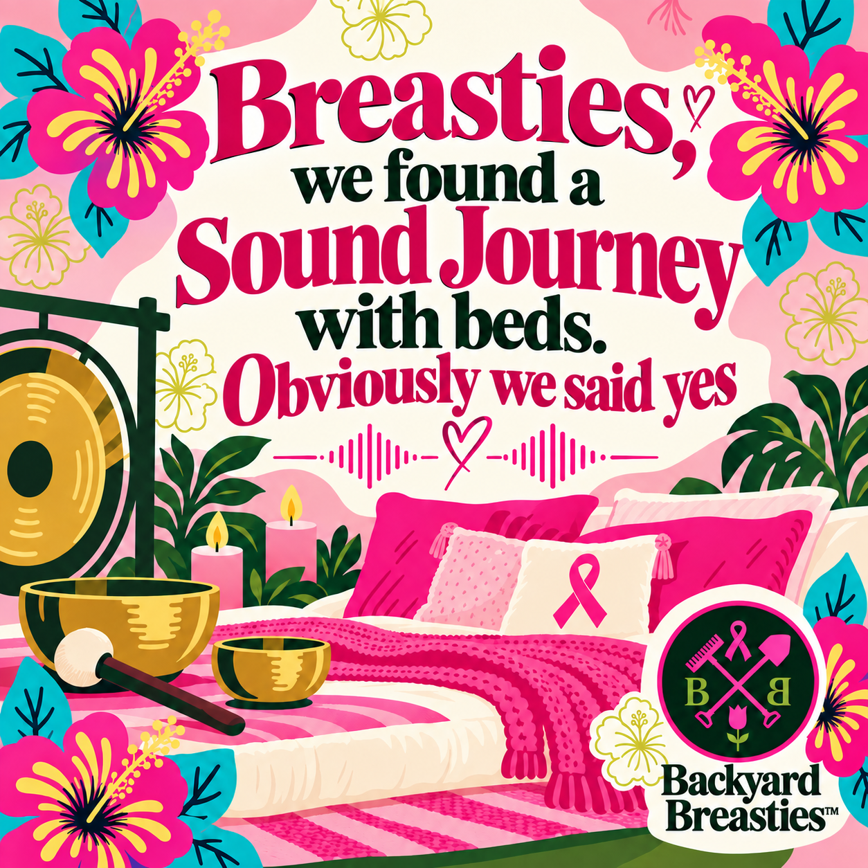 Campaign cover image for A sound journey. On actual mattresses. Registration Ticket Required
