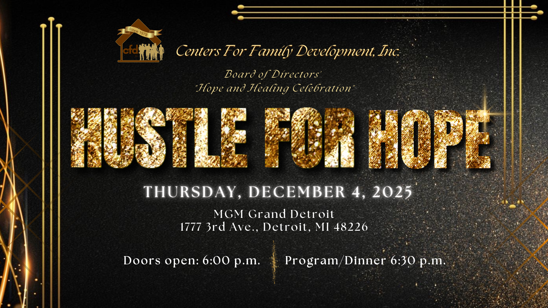 Campaign cover image for 2025 CFDI Annual Hope & Healing Gala Celebration