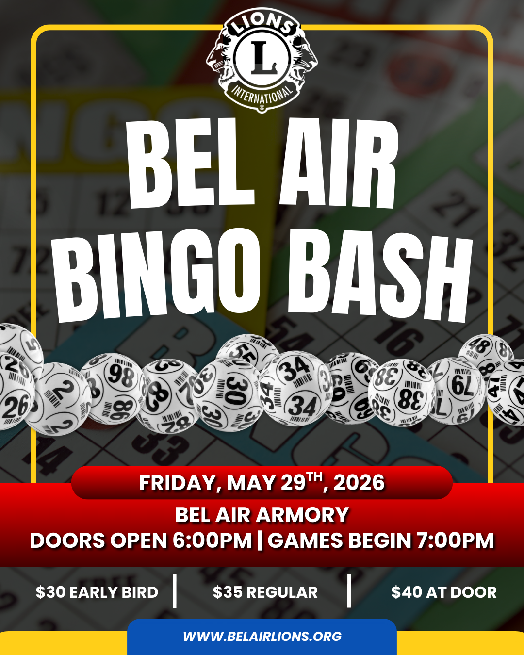 Campaign cover image for 2nd Annual Birdies for Bel Air Lions:  Virtual Golf Event
