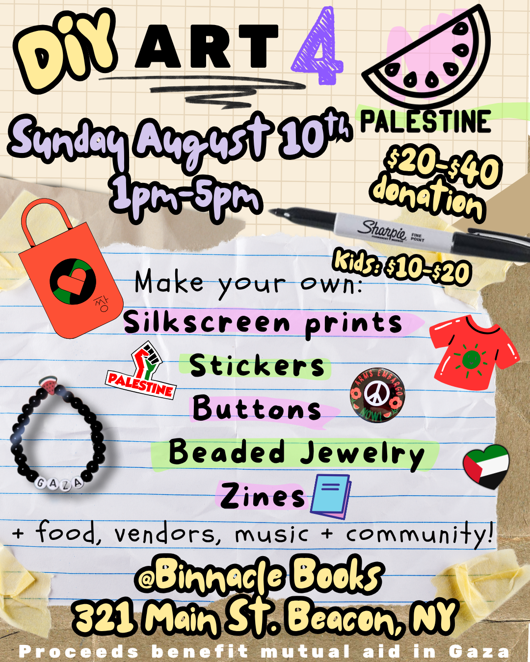 Campaign cover image for DIY Art 4 Palestine