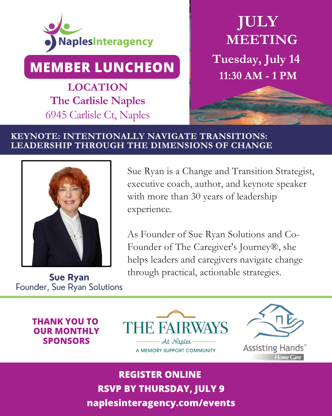Campaign cover image for July Member Luncheon