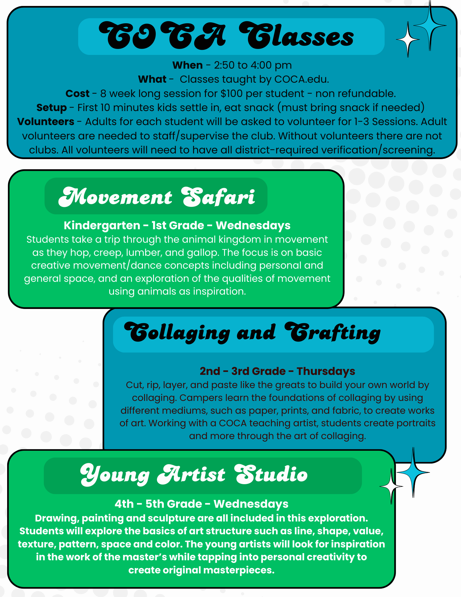 Campaign cover image for Spring Enrichment 2025