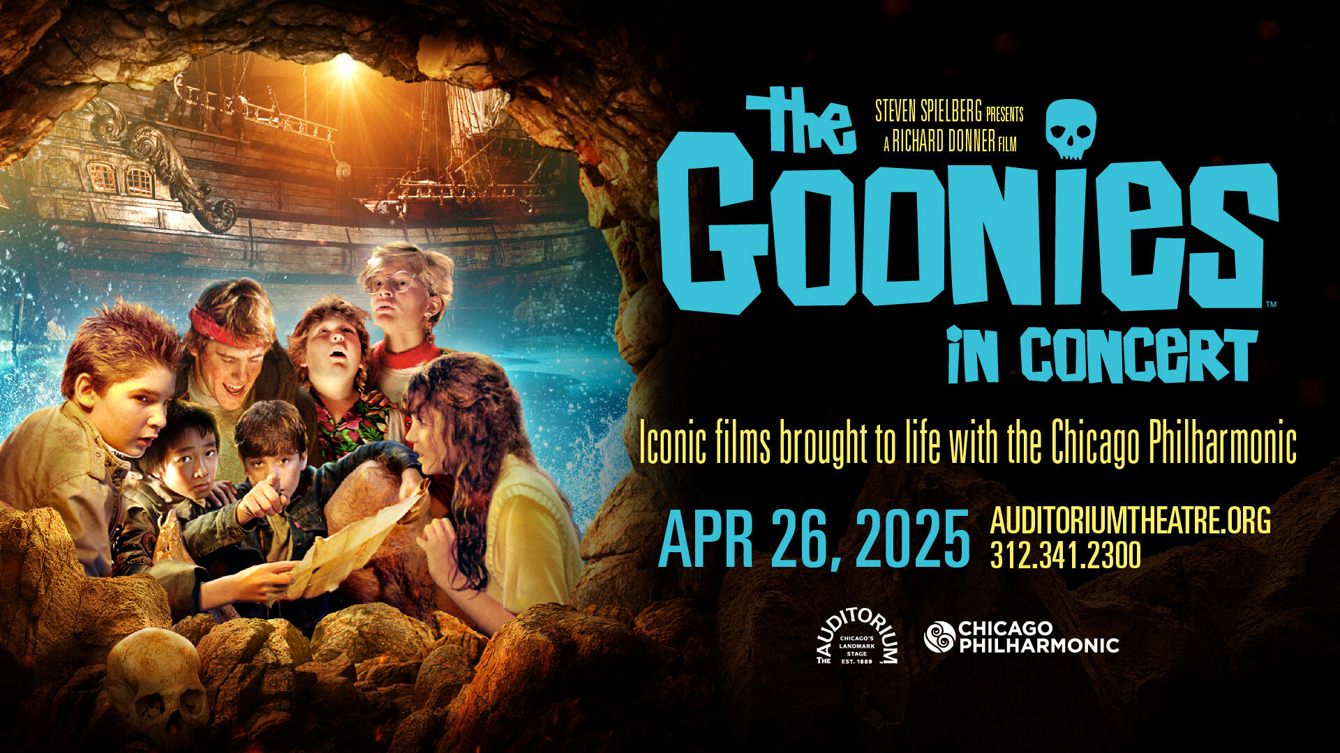 Campaign cover image for Chicago Philharmonic presents: The Goonies- Live in Concert