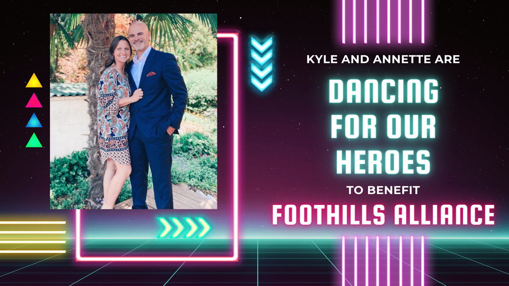 Campaign cover image for Foothills Alliance Dancing for Our Heroes 2022