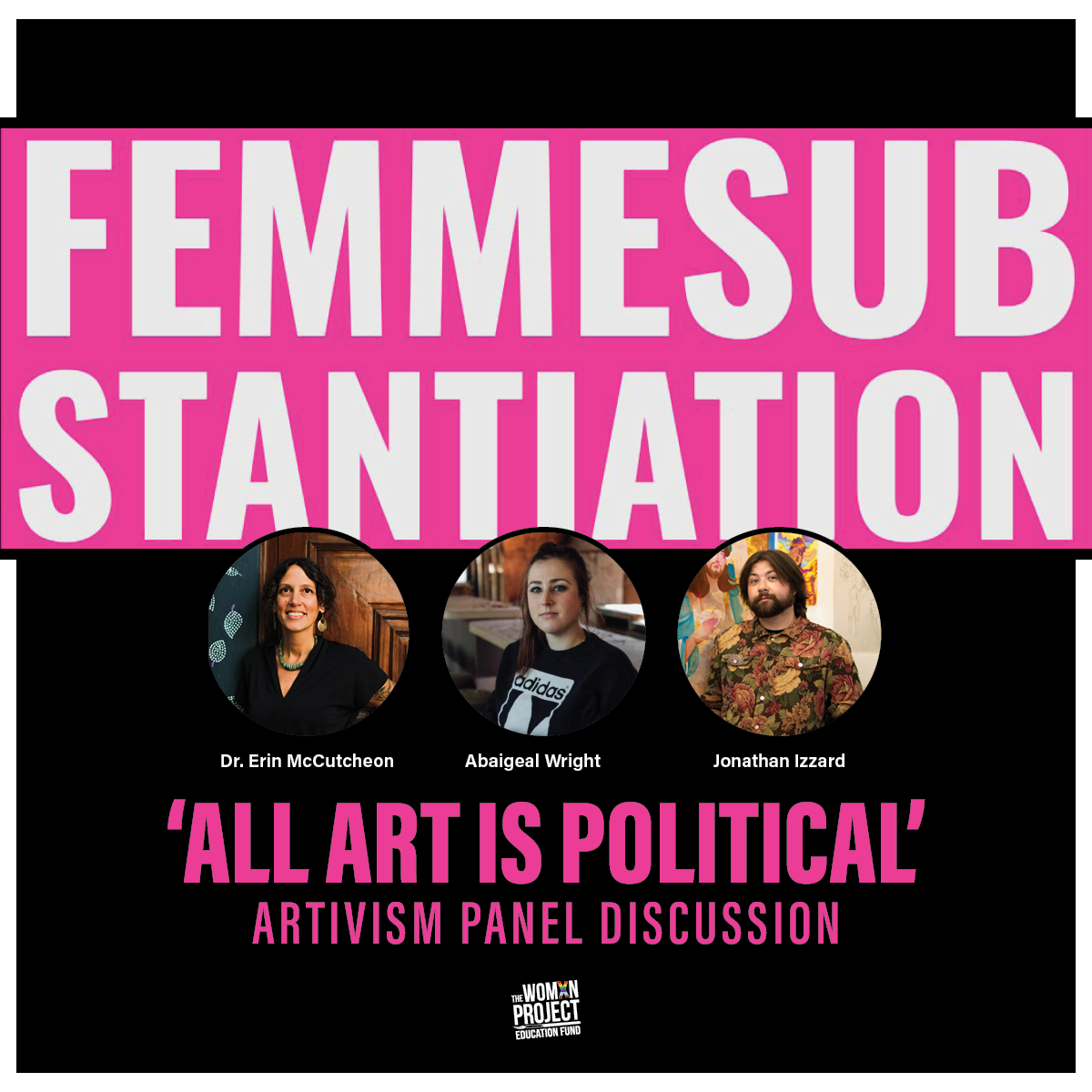 Campaign cover image for RSVP (Dec 13): A|R|T Lab Panel's on Femmesubstantiation