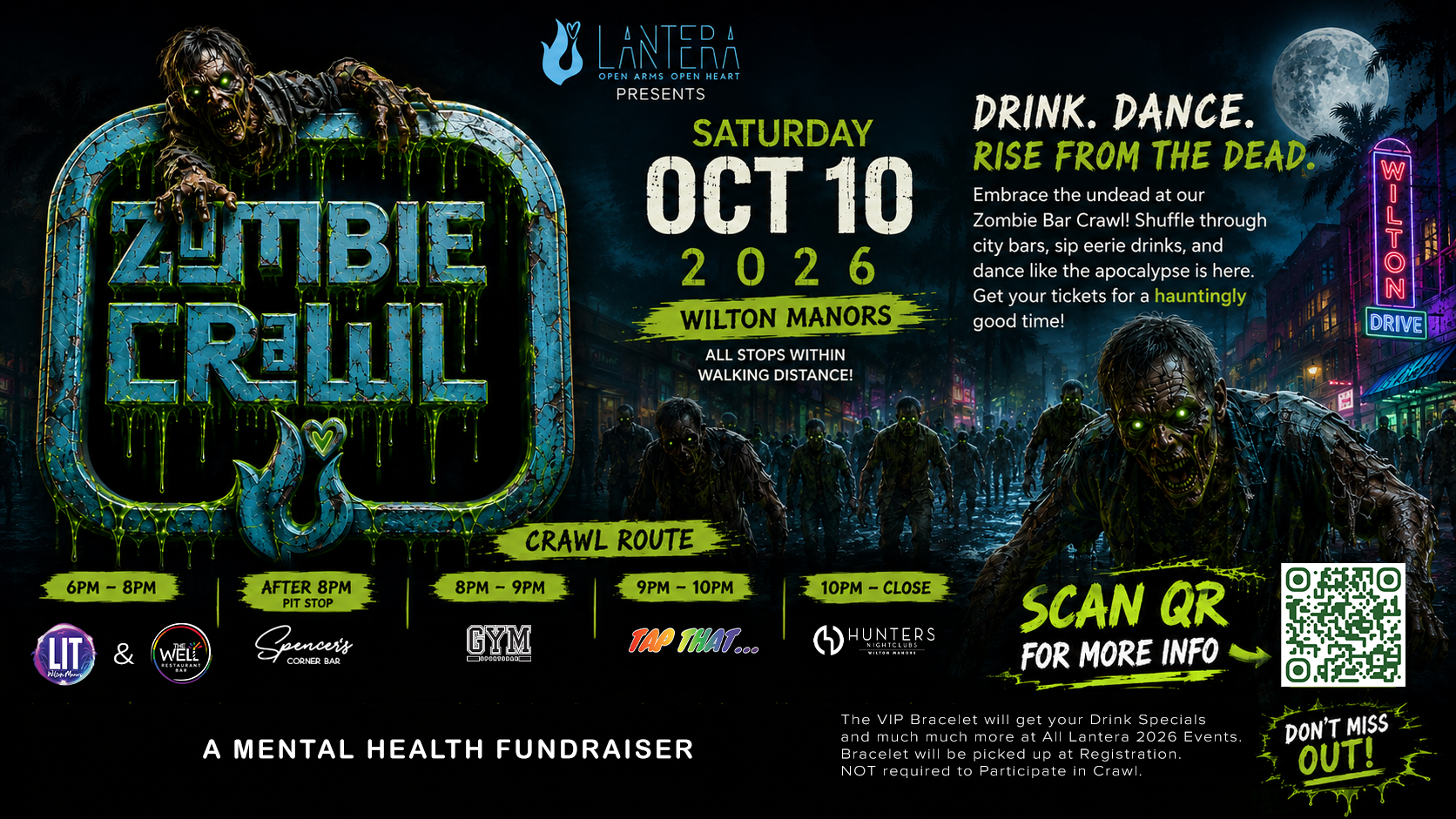 Campaign cover image for Zombie Bar Crawl 2026