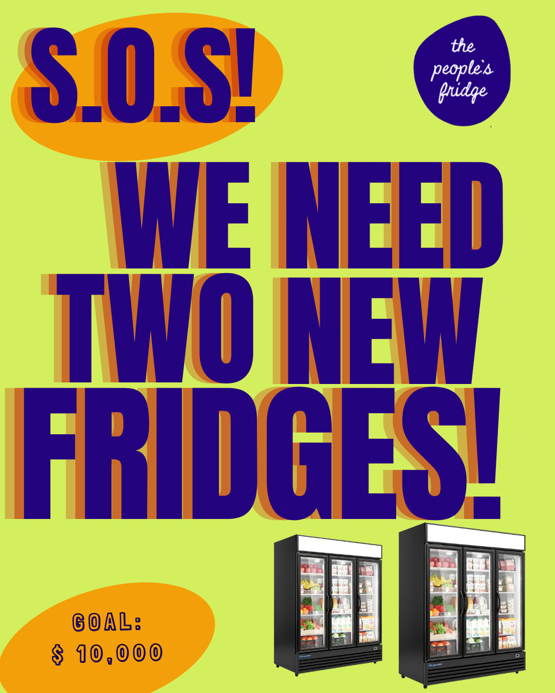 Campaign cover image for The People's Fridge Donation Drive