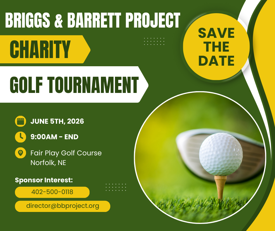 Campaign cover image for Briggs & Barrett Project's 2nd Annual Golf Tournament Fundraiser
