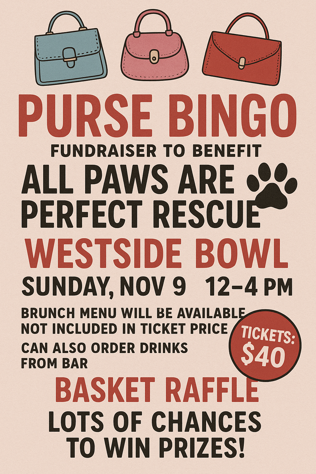 Campaign cover image for Purse Bingo 2025