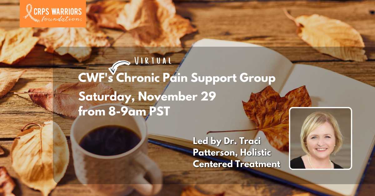 Campaign cover image for 11/29 CWF Chronic Pain Support Group