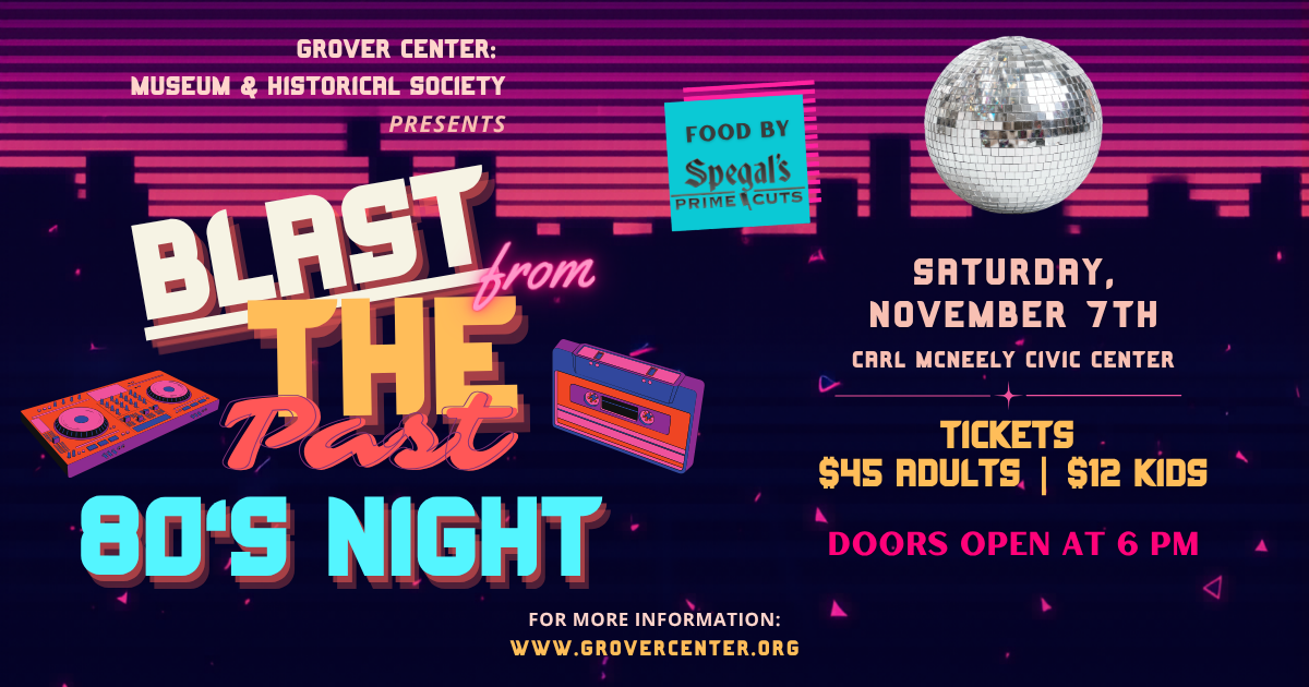 Campaign cover image for Blast From the Past: 80's Night