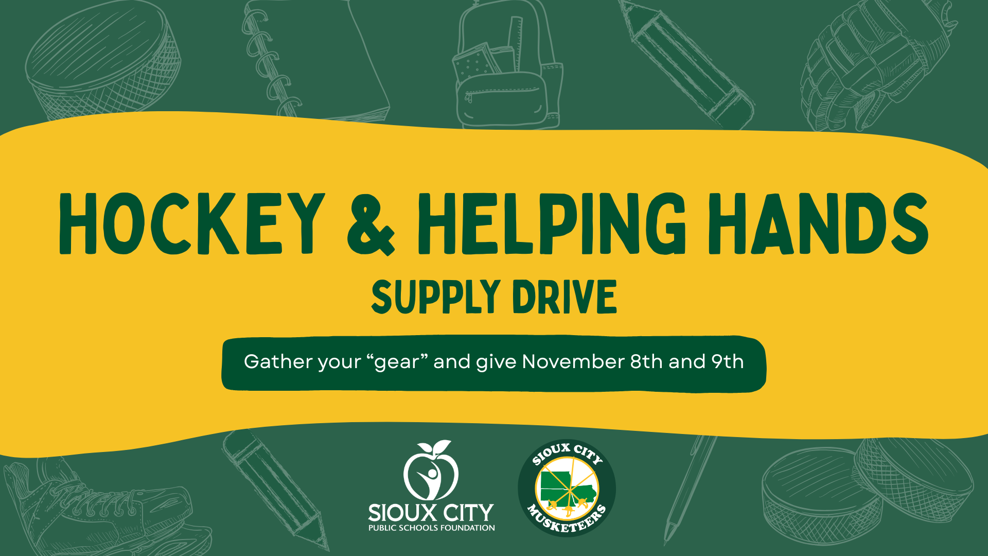 Campaign cover image for Hockey & Helping Hands