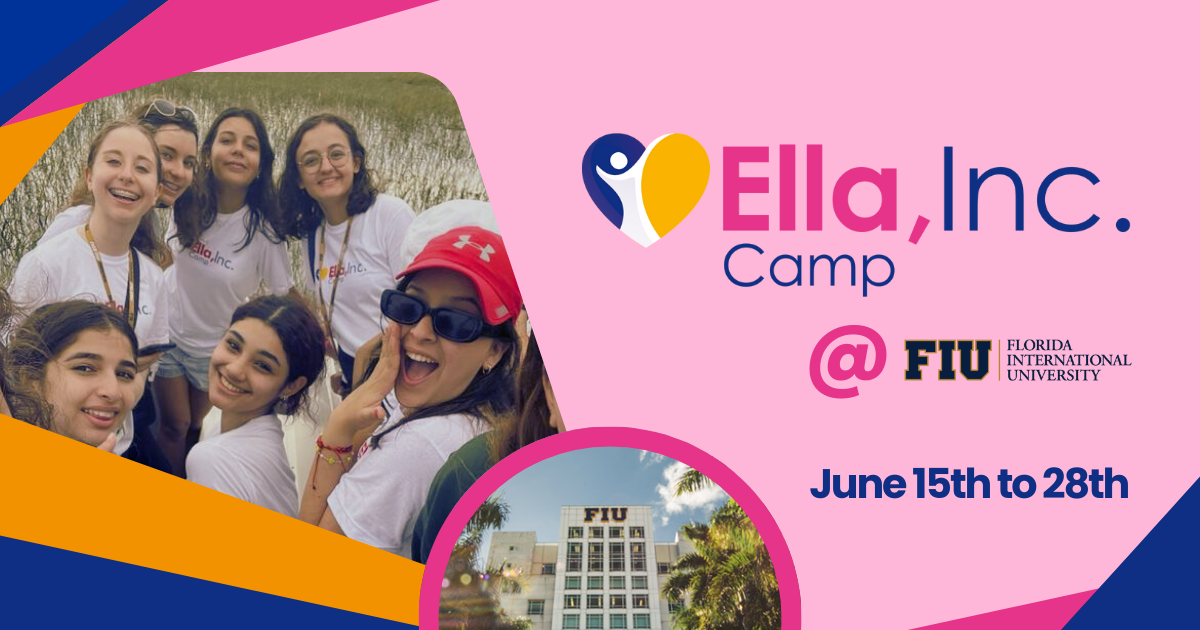 Campaign cover image for 2025 Ella, Inc. Camp at FIU
