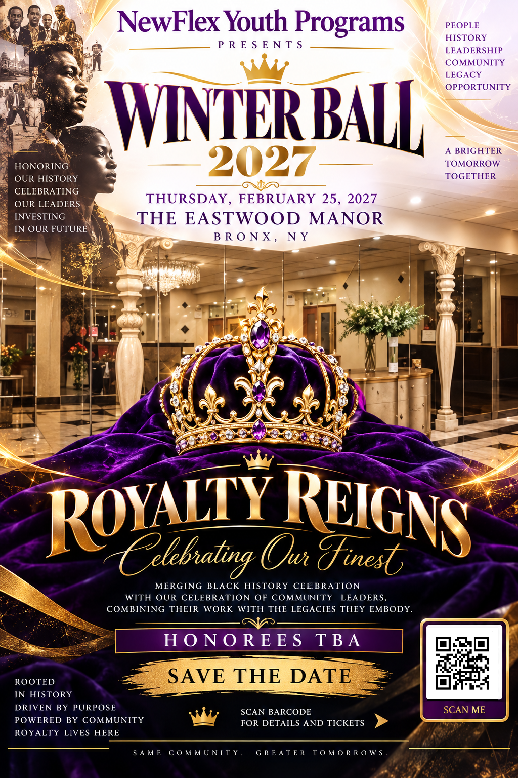 Campaign cover image for 2027 Winter Ball "Royalty Reigns"