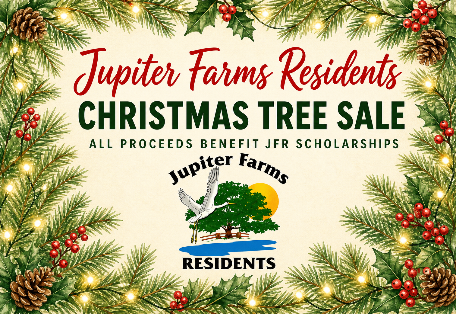 Campaign cover image for Annual Christmas Tree, Wreath, &  Garland Pre-Sale