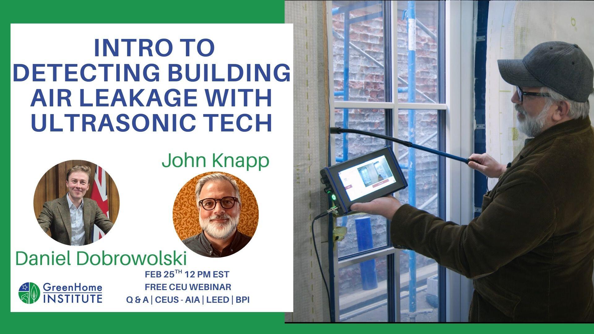 Campaign cover image for Intro to Detecting Building Air Leakage With Ultrasonic Tech