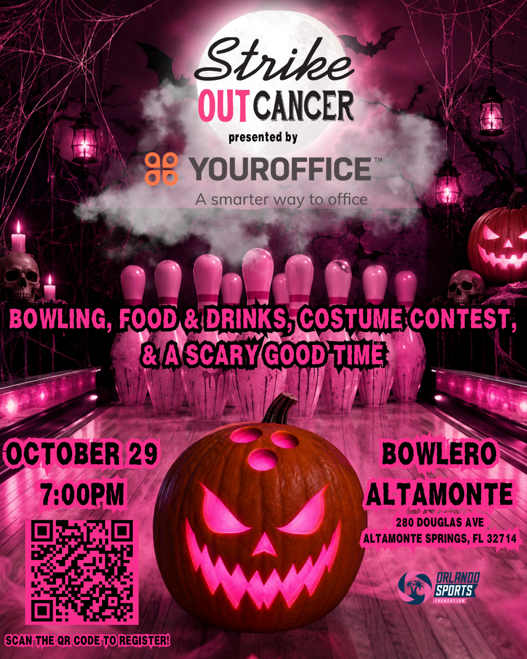 Campaign cover image for 2026 Strike Out Cancer presented by YourOffice