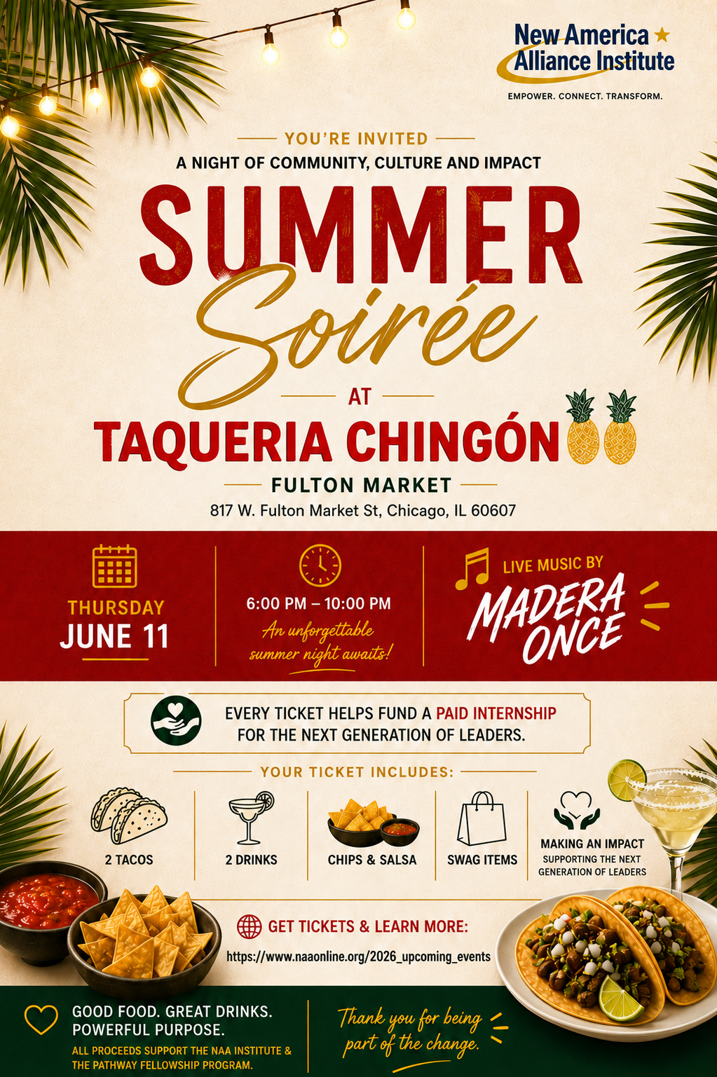 Campaign cover image for Summer Soiree benefiting the Pathway Fellowship Program