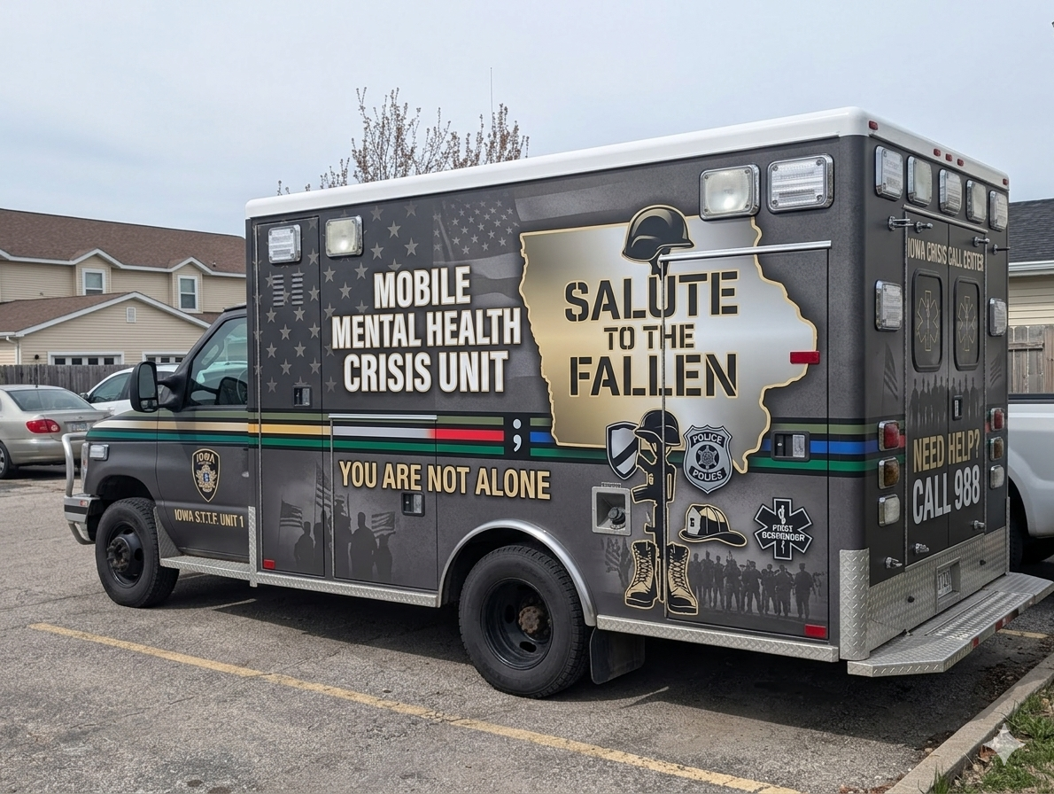 Campaign cover image for Salute to the Fallen Mental health Crisis vehicle