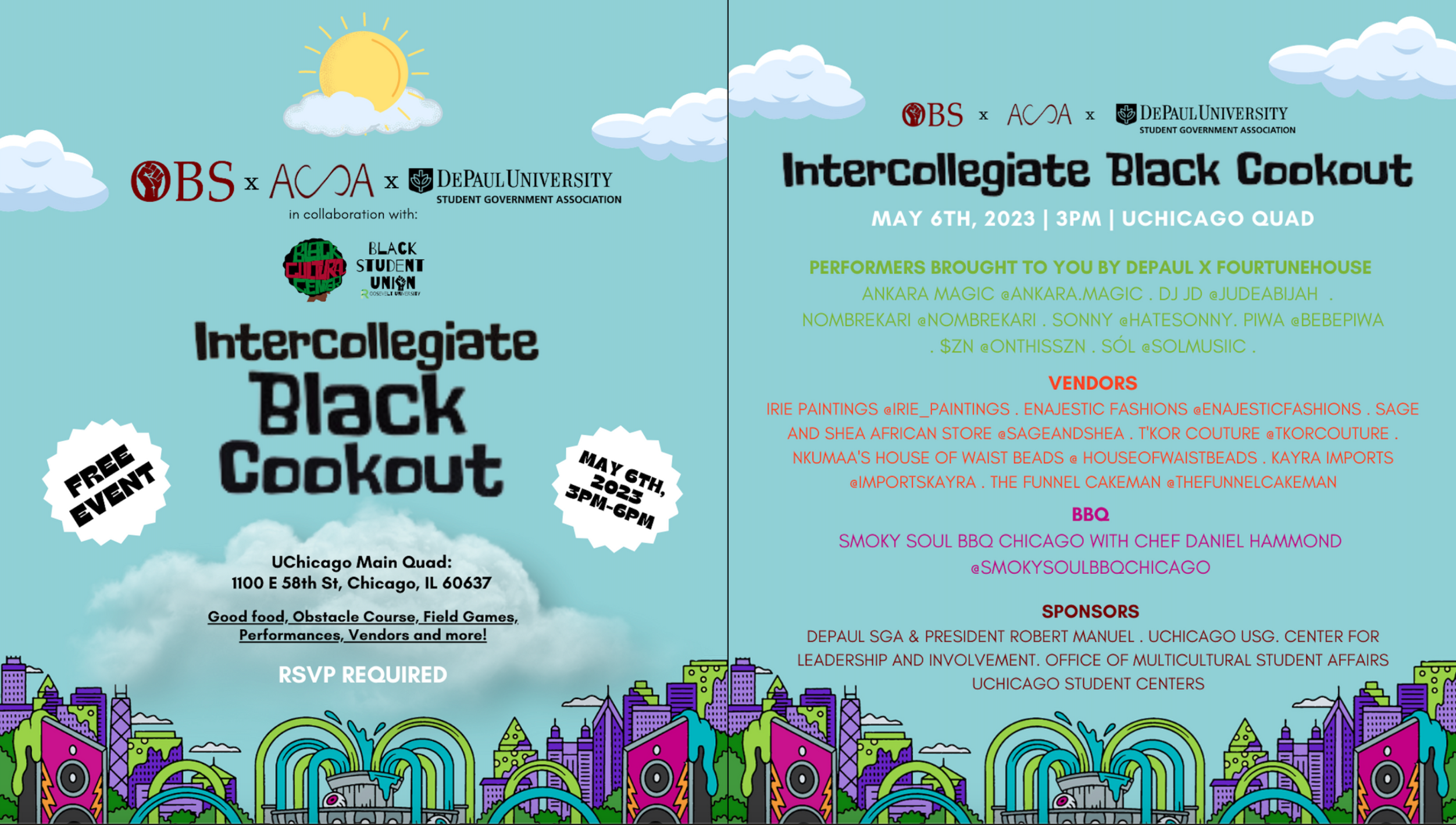 Campaign cover image for Intercollegiate Black Cookout