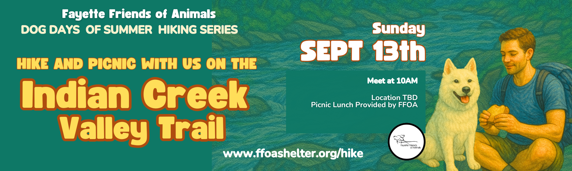 Campaign cover image for Dog Days of Summer Hiking Series- Indian River Valley Trail