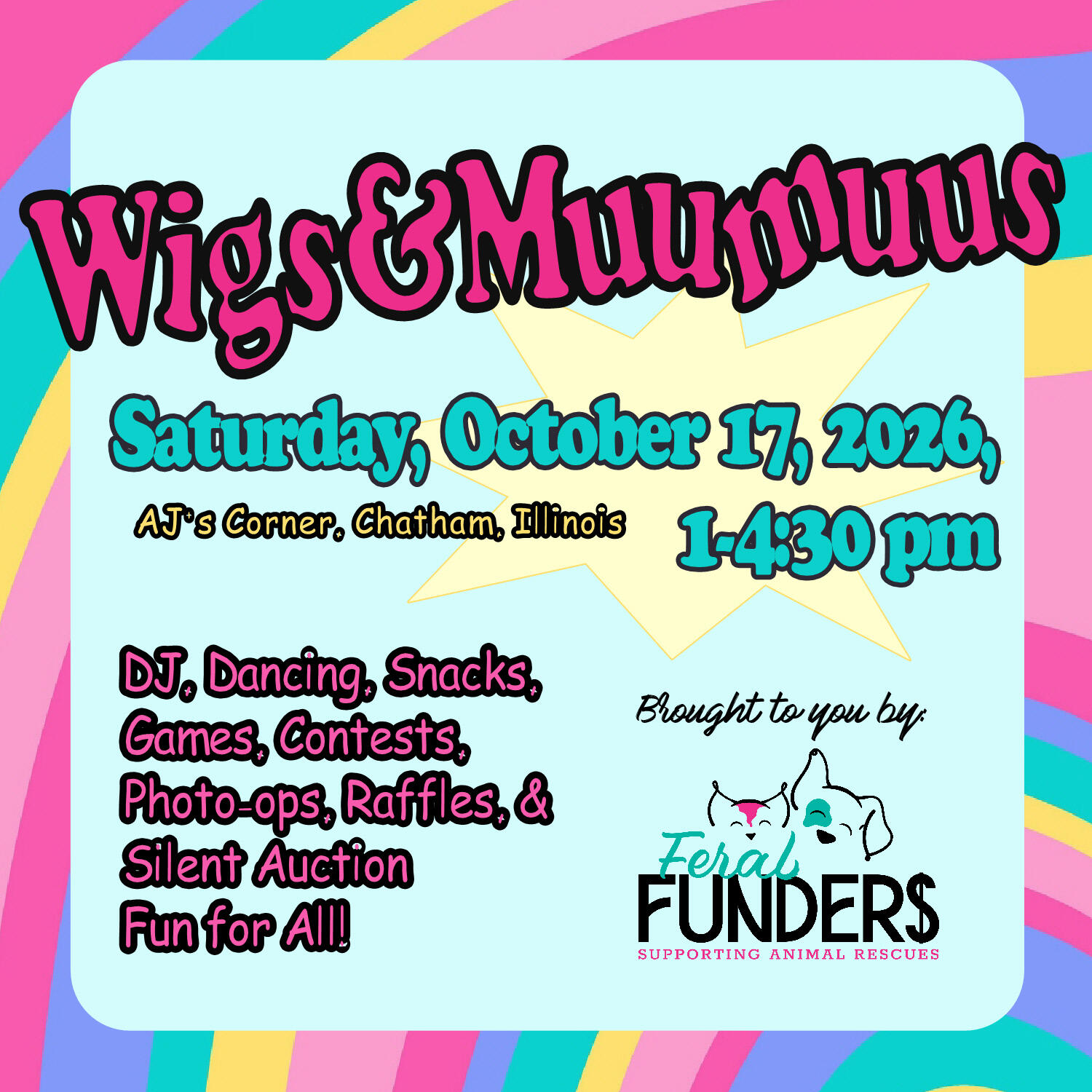 Campaign cover image for Wigs & MuuMuus 2026