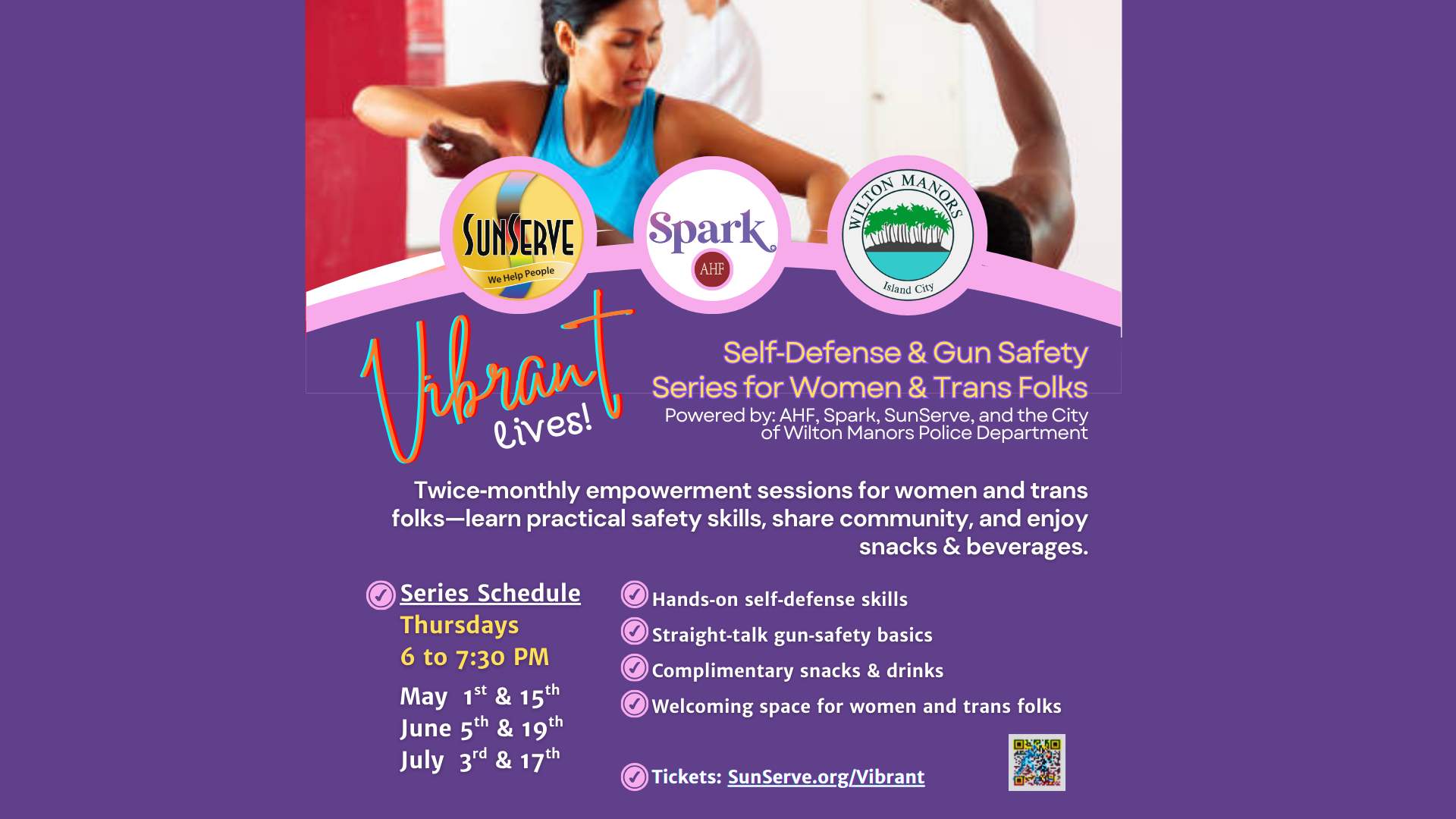 Campaign cover image for ✨ SPARK PRESENTS: VIBRANT LIVES!