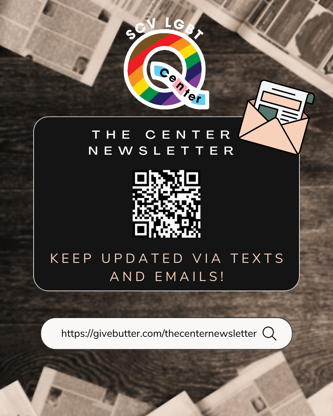 Campaign cover image for The Center Newsletter