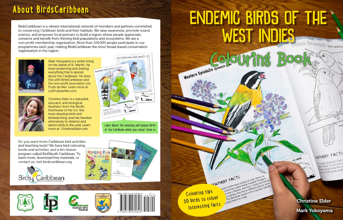 Campaign cover for Support Endemic Birds of the West Indies Coloring Book