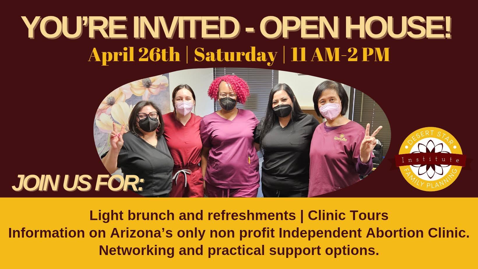 Campaign cover image for Desert Star Open House