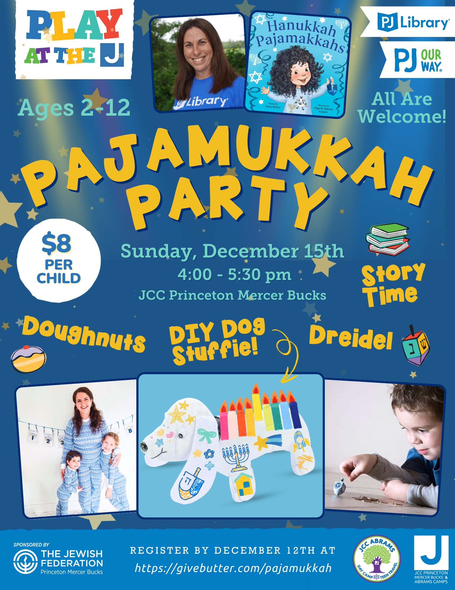 Campaign cover image for PJ Library Pajamukkah Party