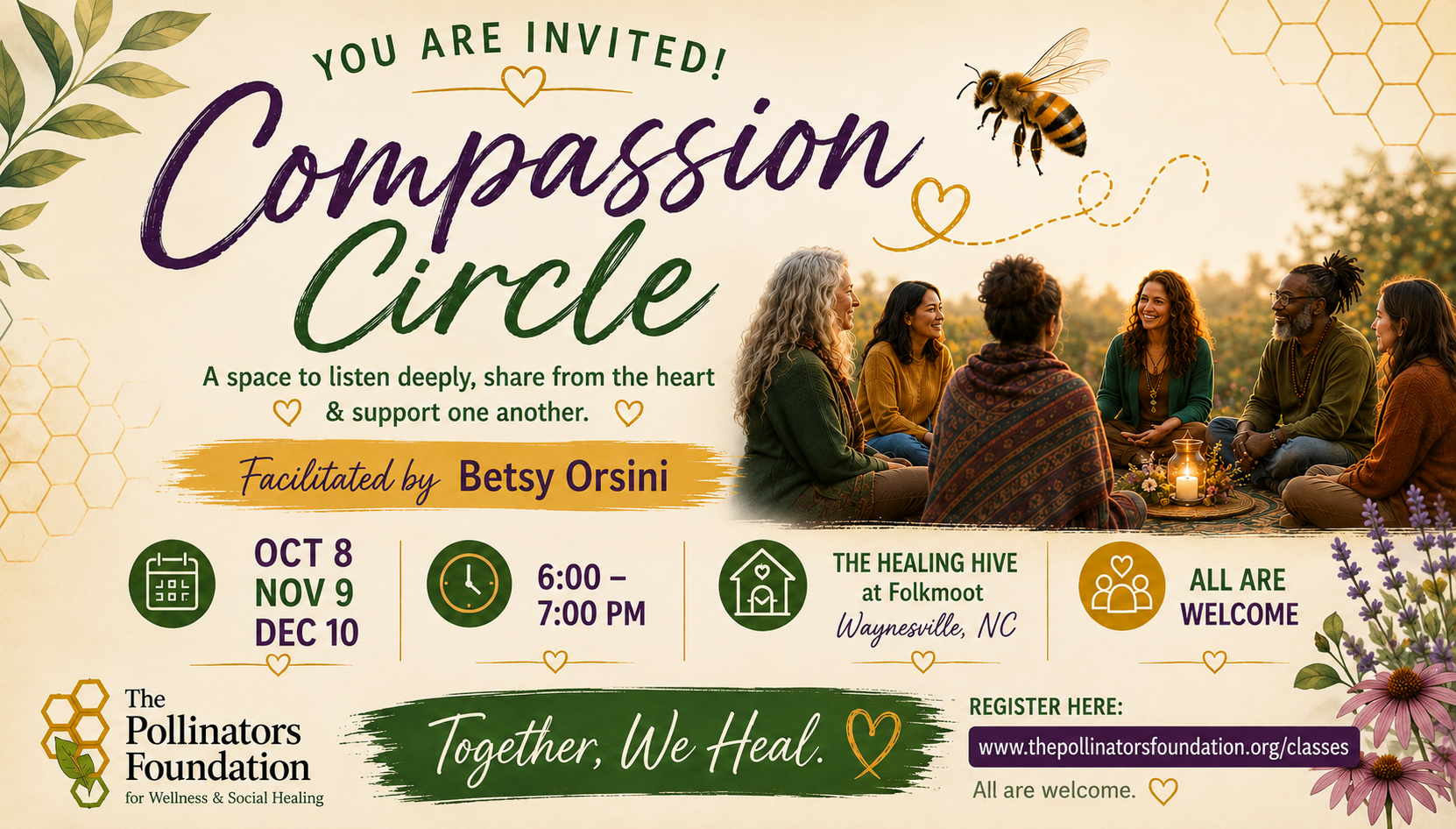 Campaign cover image for Compassion Circle with Betsy Orsini