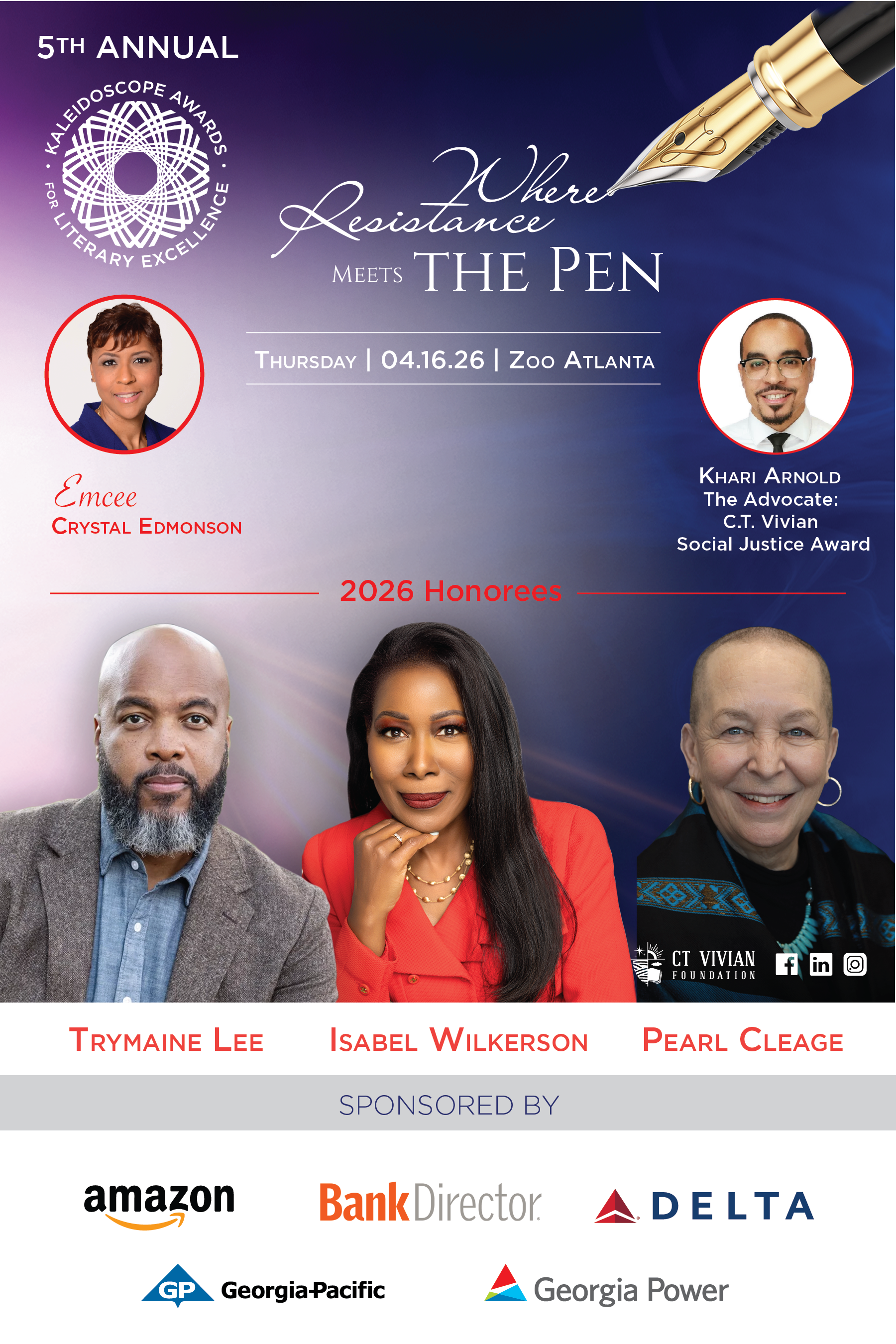 Campaign cover image for 2026 Kaleidoscope Awards for Literary Excellence Fundraiser