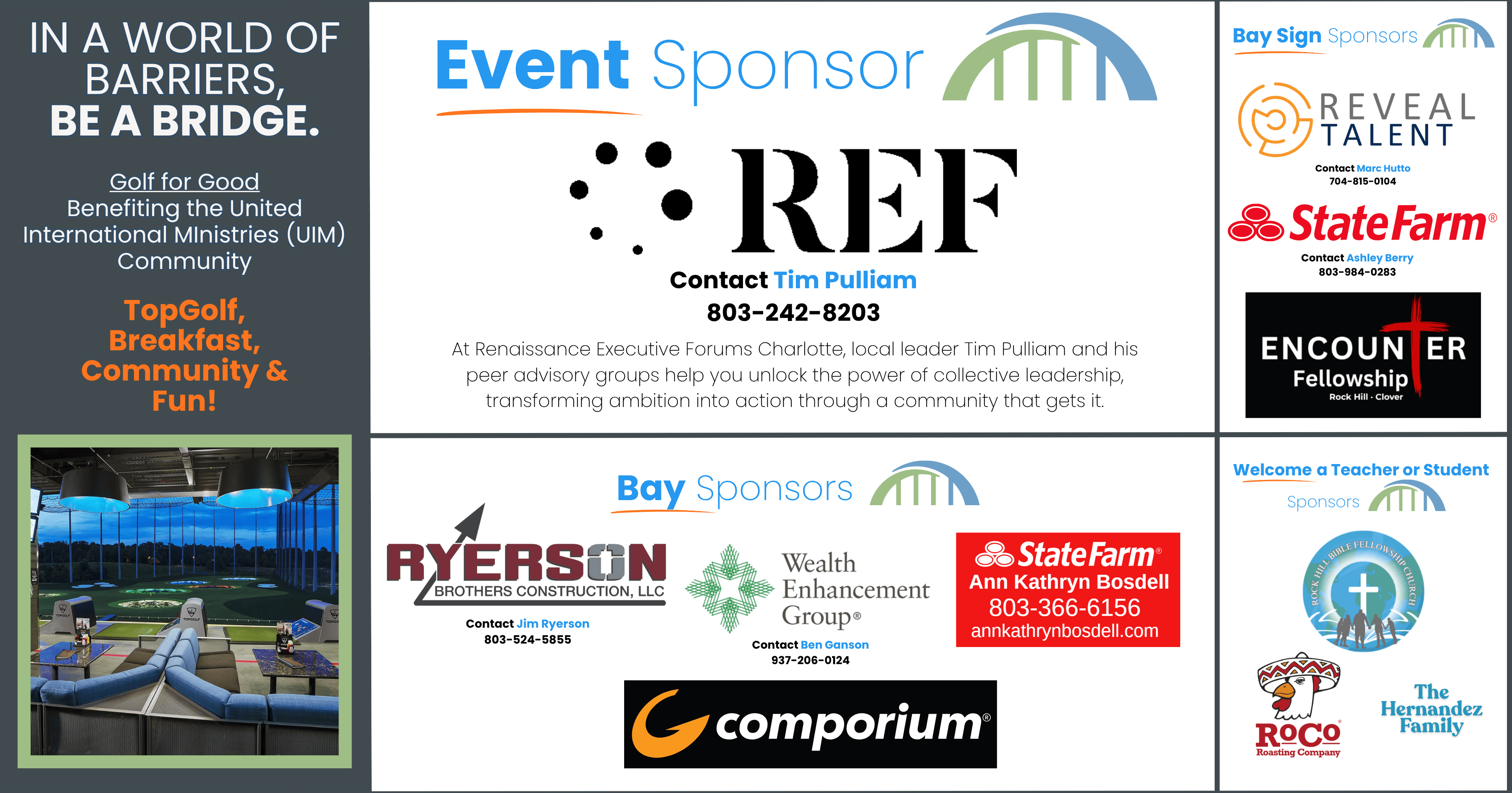 Campaign cover image for Join Us at TopGolf on October 25 for Golf, Breakfast, and Community!