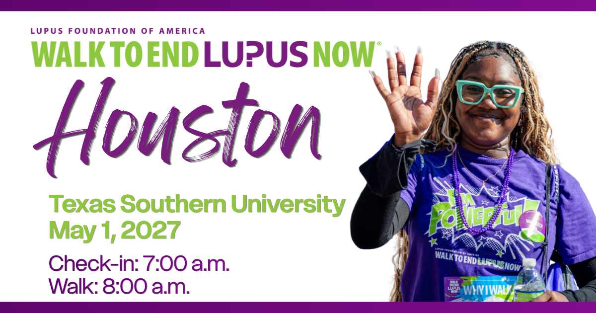 Campaign cover image for 2027 Houston Walk to End Lupus Now