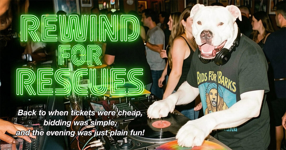 Campaign cover image for Bids for Barks 2026