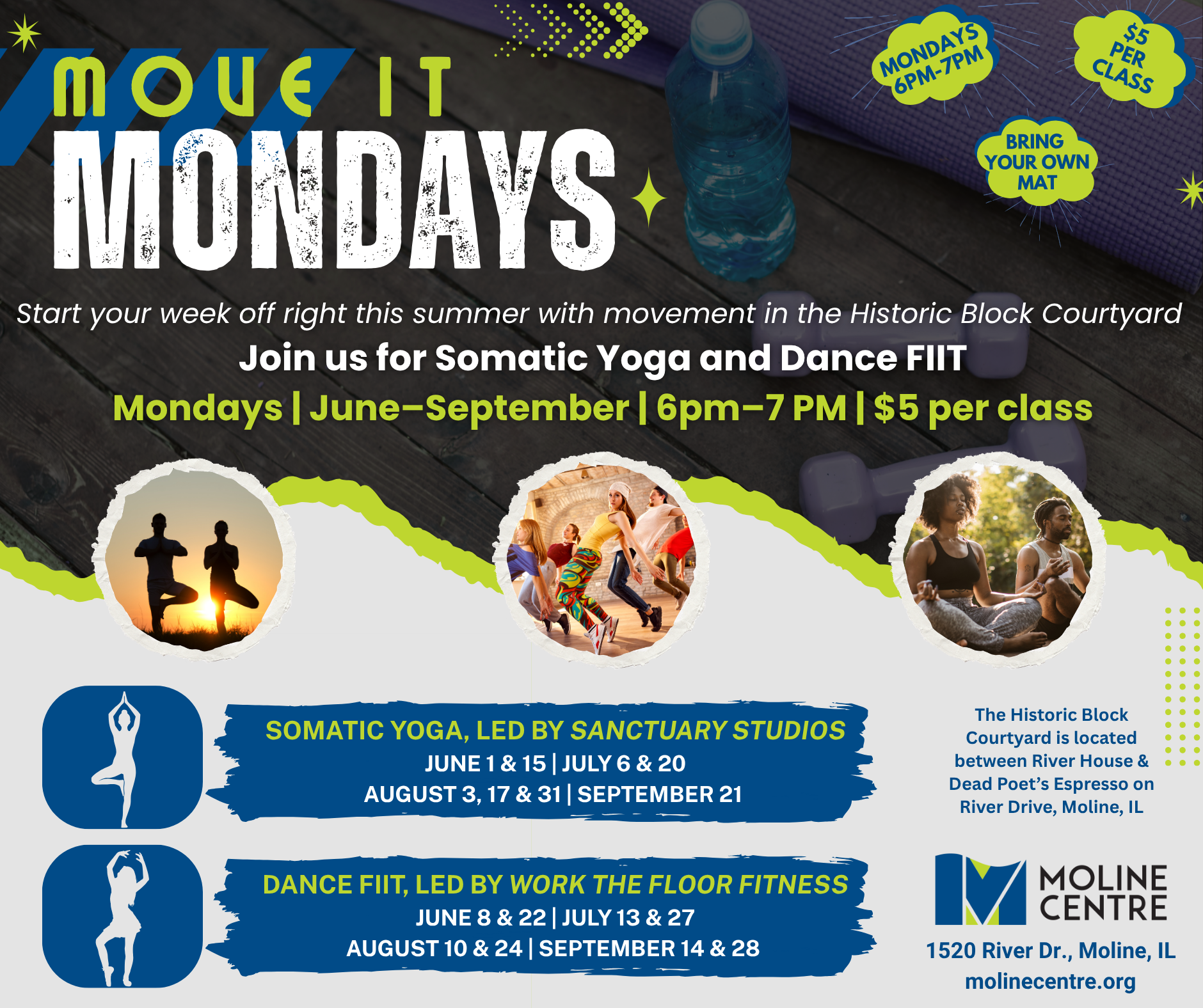 Campaign cover image for Move It Mondays 2026 - Dance FIIT - June 8, 2026