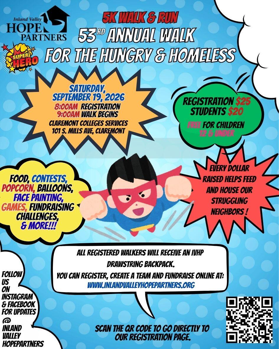Campaign cover image for 53rd Annual Walk for the Hungry and Homeless