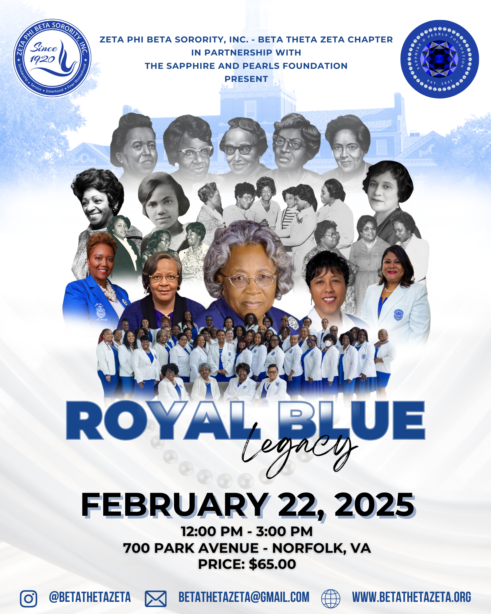 Campaign cover image for Royal Blue Legacy: Finer Womanhood Luncheon