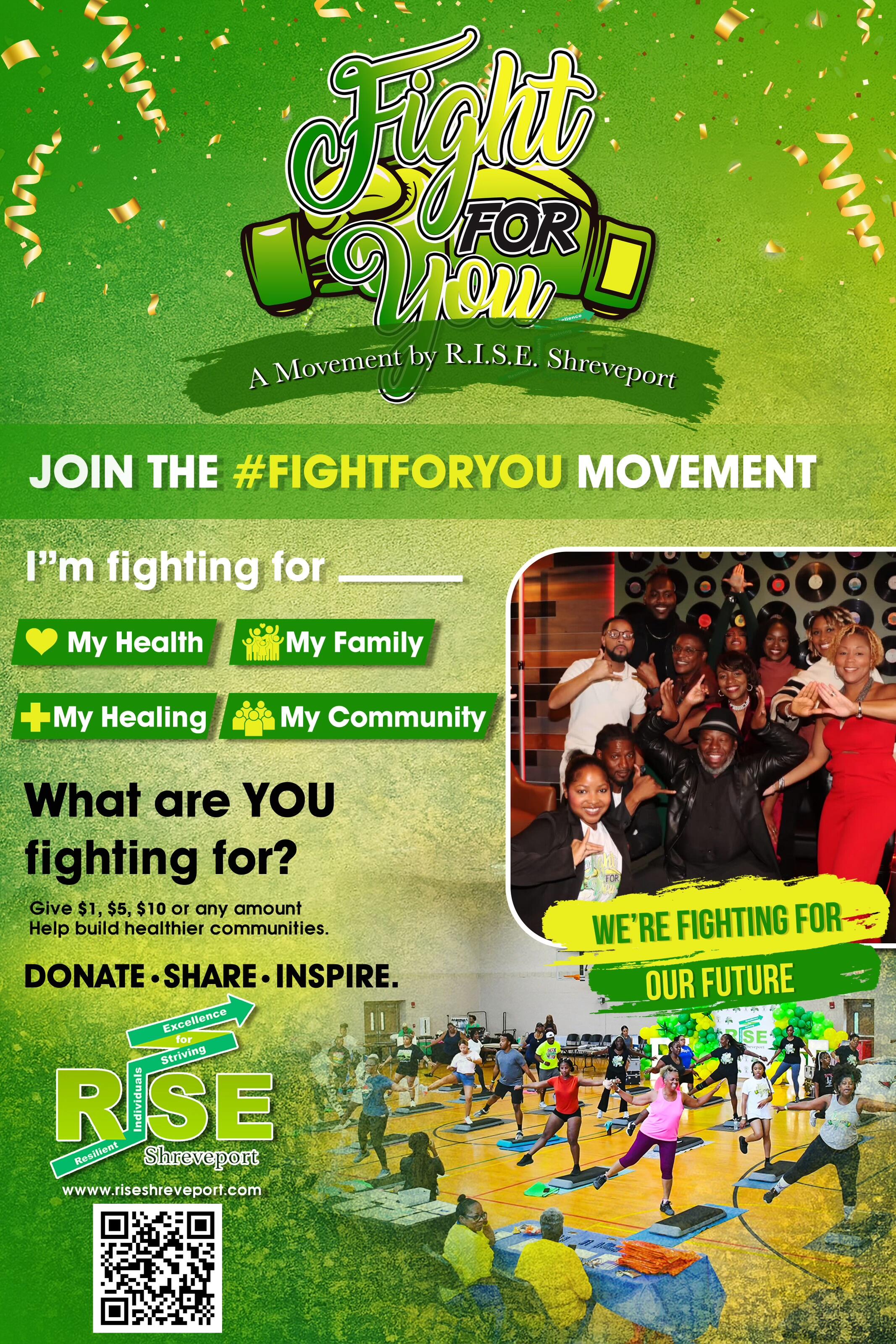 Campaign cover image for #FightForYou