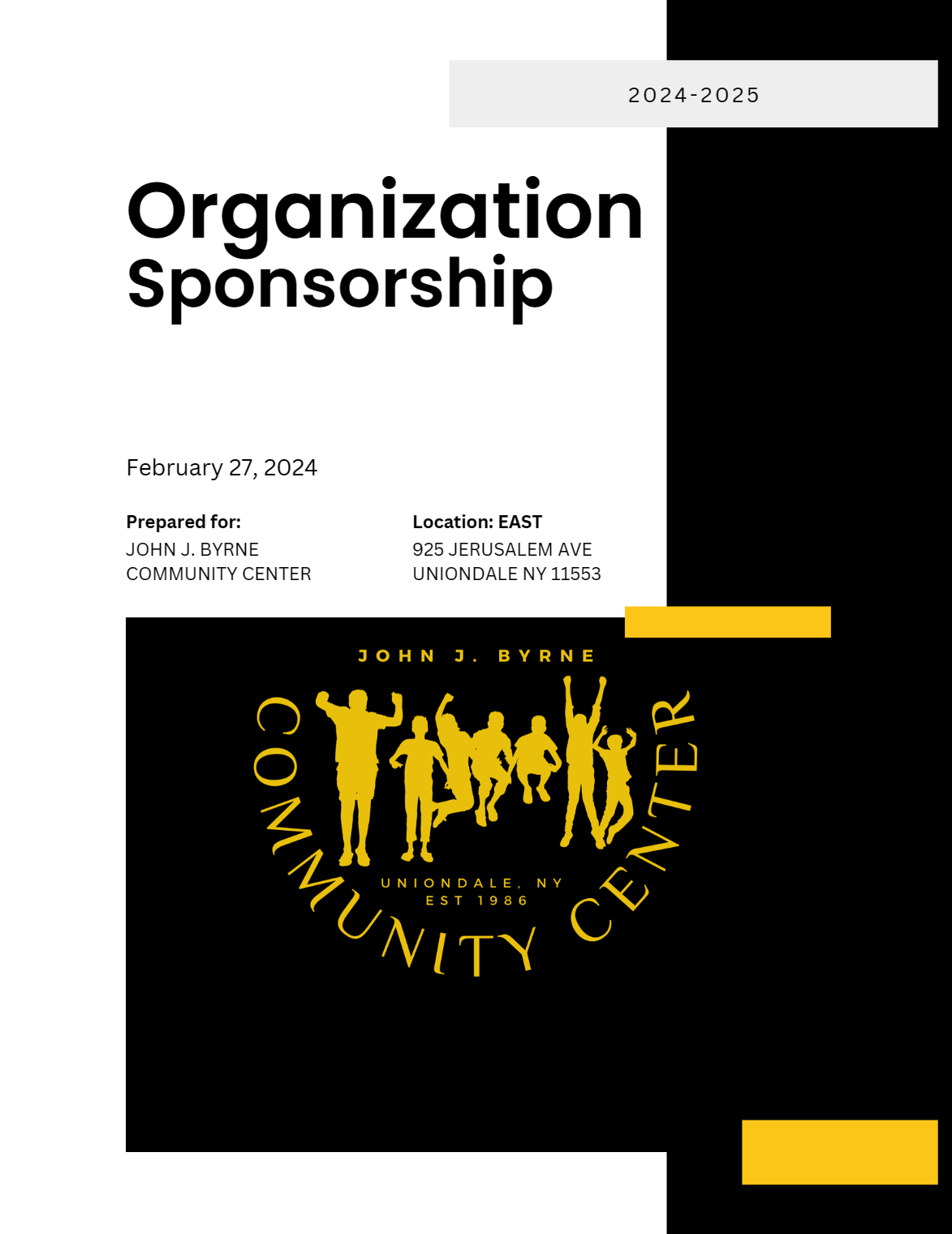 Campaign cover image for Corporate Sponsorships Available Now!
