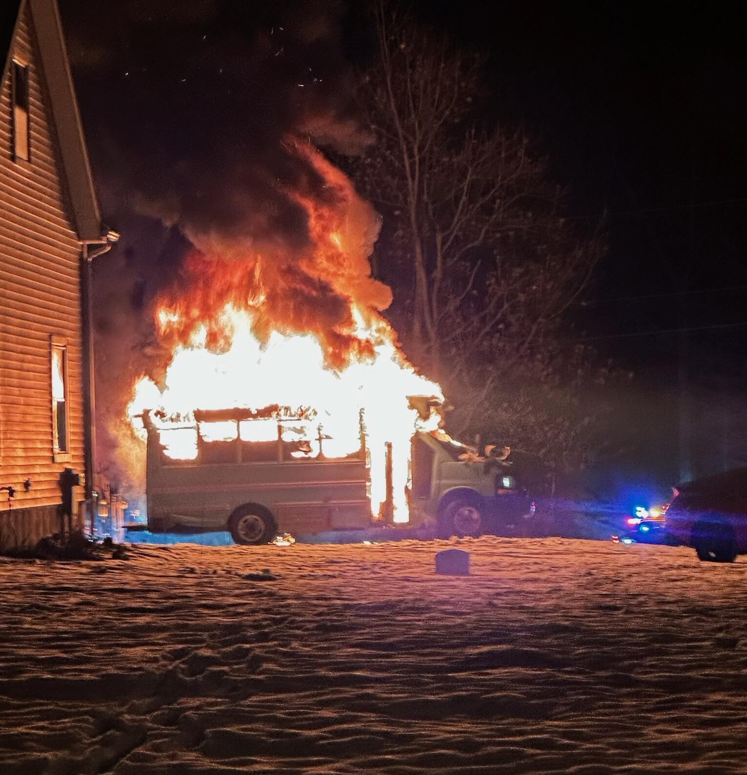 Campaign cover image for Help Rebuild After Losing a Home in a Devastating Bus Fire