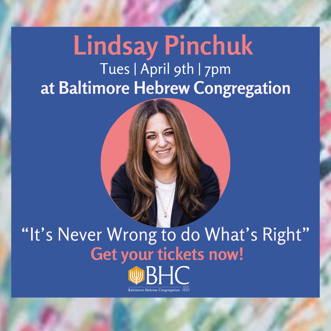 Campaign cover image for Lindsay Pinchuk: It's Never Wrong to Do What's Right