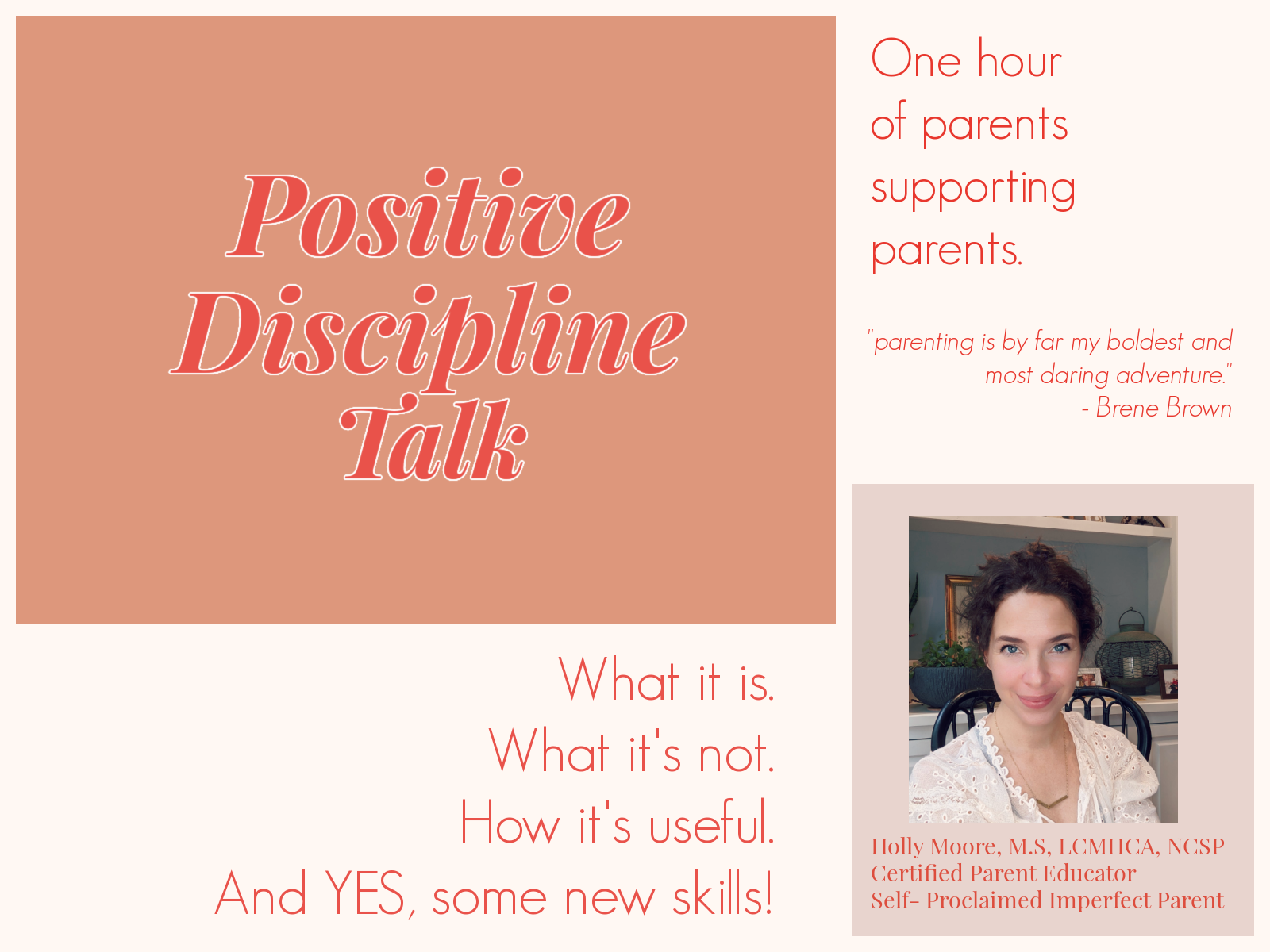 Campaign cover image for Positive Discipline Talk